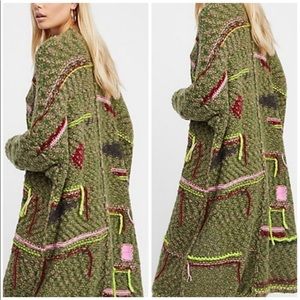 Free People Equinox Maxi Sweater